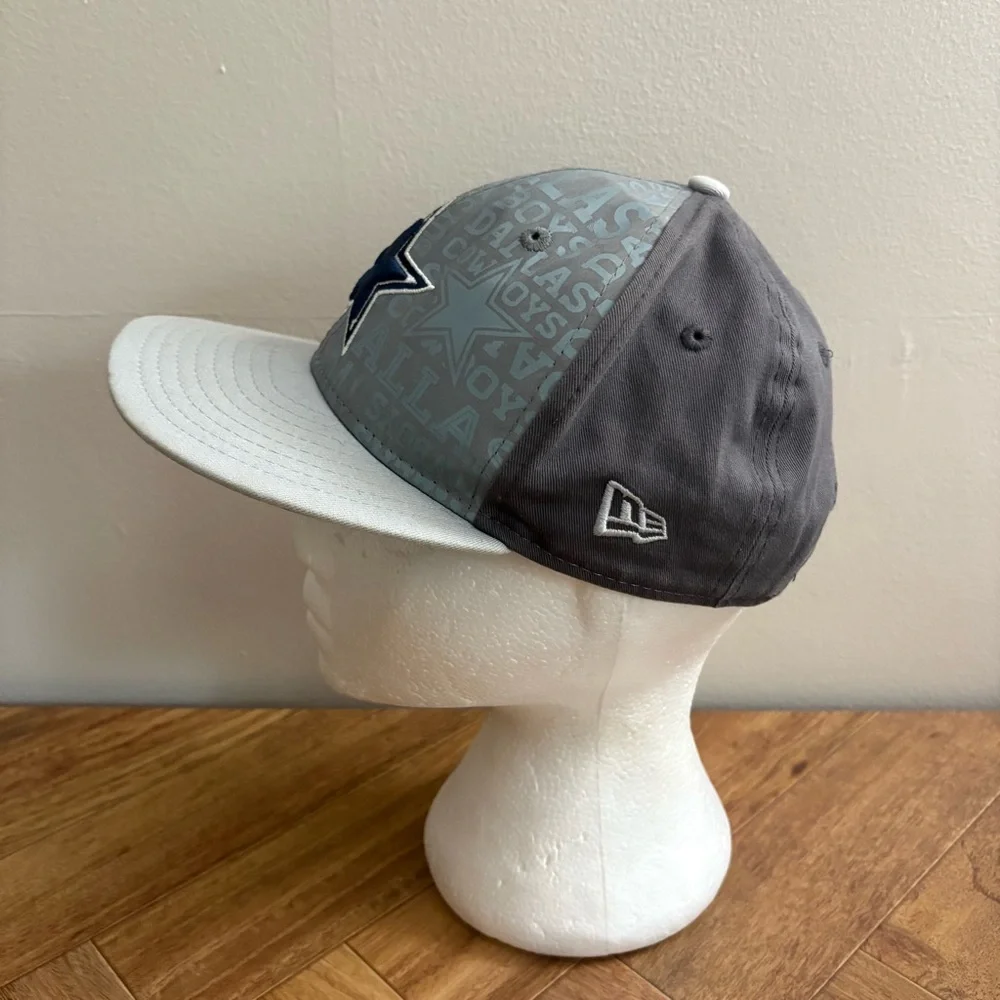 New Era Black 9FIFTY Cap Dallas Cowboys NFL Boys Kids hat
